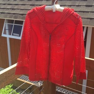 Zowy Mesh Hooded Jacket